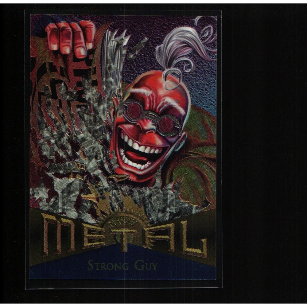 1995 Fleer Marvel Metal Strong Guy #120 X-Factor Base Card